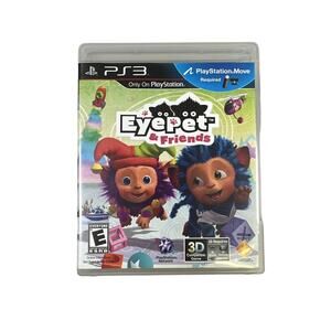 EyePet & Friends (Sony PlayStation 3, 2011) Authentic, CIB, Tested